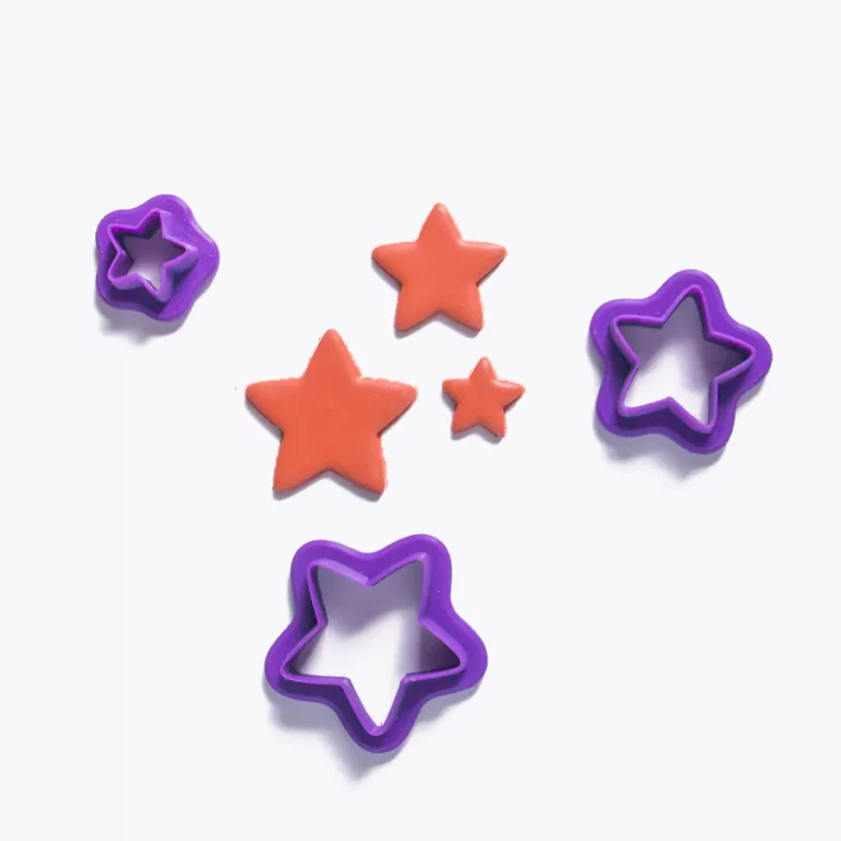 Star Five Point Rounded Shape Clay Cutter
