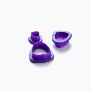 Pick Shape Rounded Half Oval Polymer Clay Cutter Tool