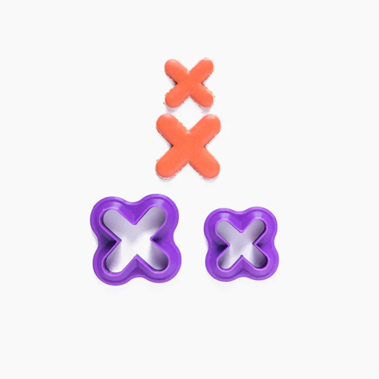 Letter X Shape Clay Cutter