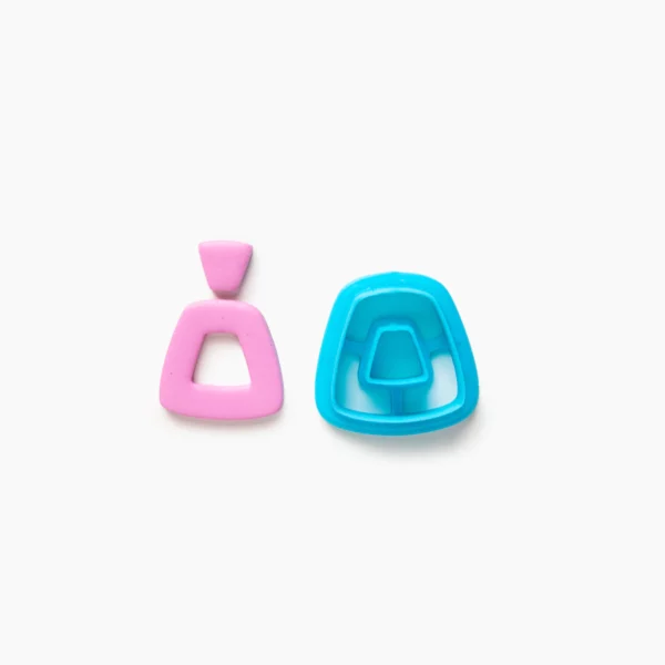 Rounded Trapezium Donut Shape Clay Cutters