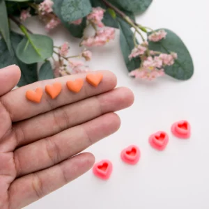Hearts 4 Pack Clay Cutters