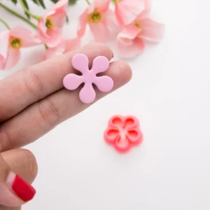 Round Tip 5 Petal Flower A Clay Cutters