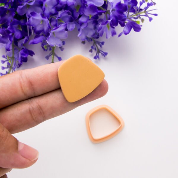 Rounded Trapezium Shape A Clay Cutters