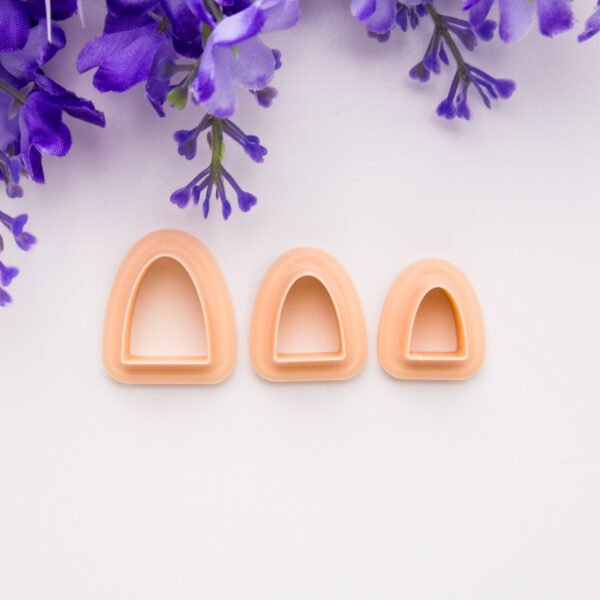 Parabolic Arch Shape B Clay Cutters 3 Pack