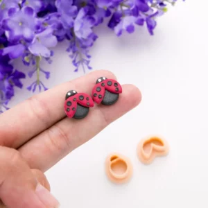 Ladybug Shape A 2 Piece Clay Cutters