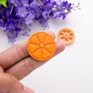 Orange Slice Shape A Clay Cutters