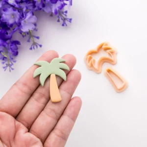 Palm Tree A 2 Piece Clay Cutter